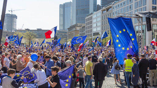 .corteo per l'europa