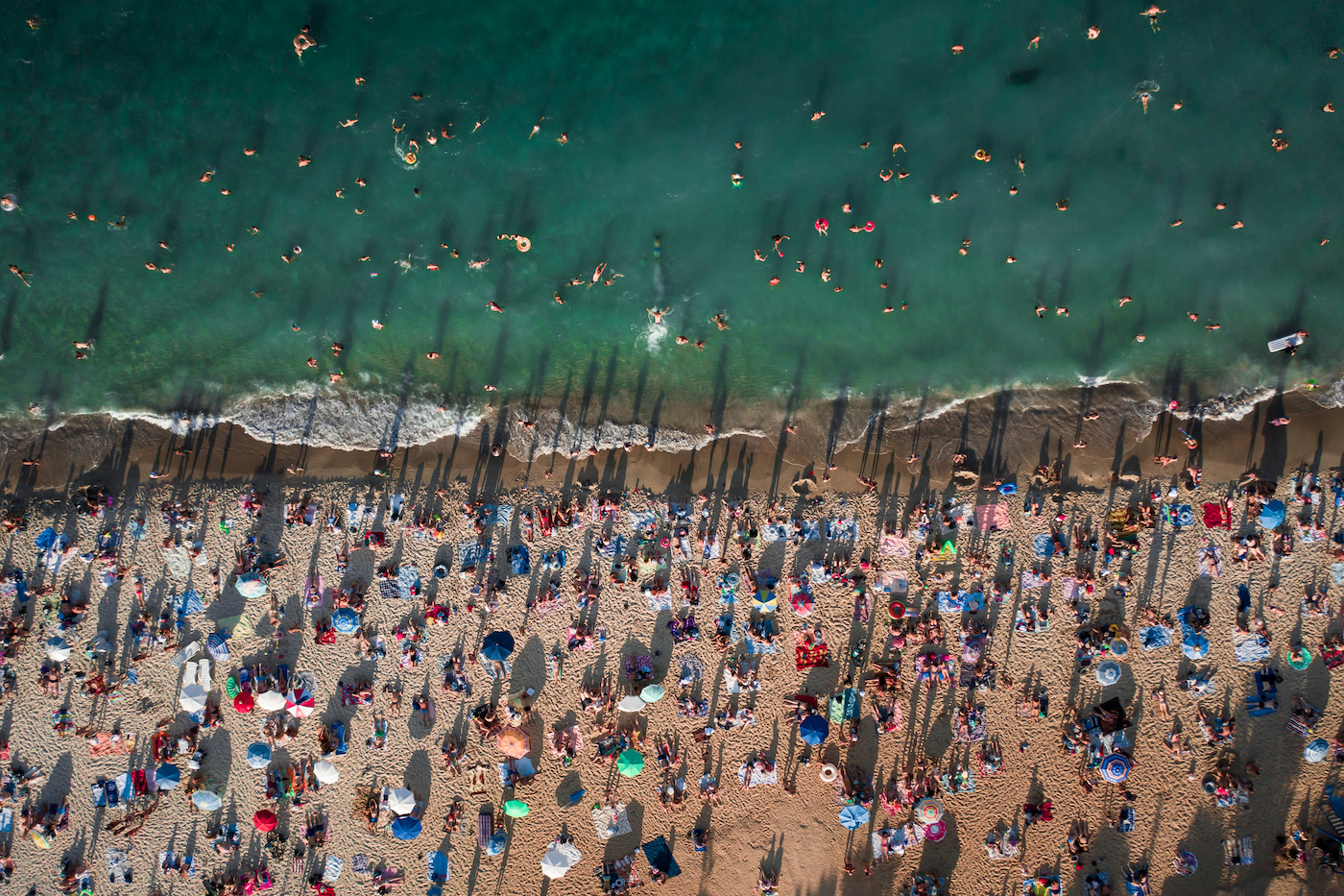 .affollamento delle spiagge